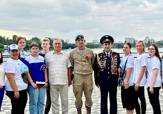 День Российского флага в Воронеже 05